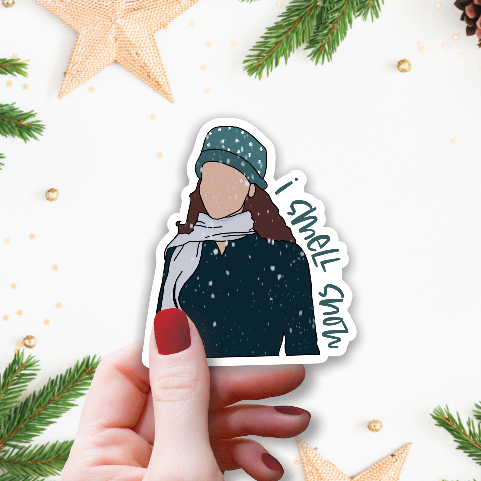 i smell snow - Gilmore Girls - Sticker