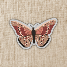 Load image into Gallery viewer, Rich Brown Butterfly Sticker
