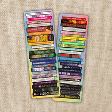 Load image into Gallery viewer, LGBTQIA+ Book Stack Spines Bookmark
