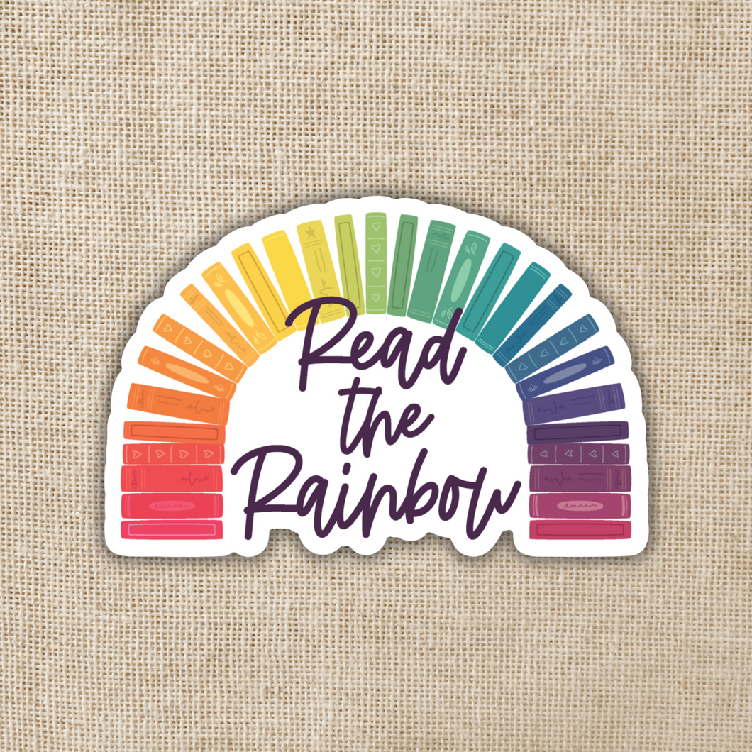 Read the Rainbow Sticker