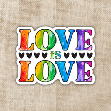 Load image into Gallery viewer, Love is Love Pride Sticker
