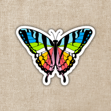 Load image into Gallery viewer, Queer Pride Butterfly Sticker

