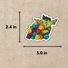 Load image into Gallery viewer, Dice Goblin Sticker
