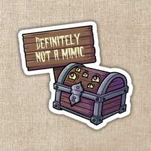 Load image into Gallery viewer, Mimic Treasure Chest Sticker
