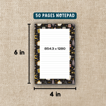 Load image into Gallery viewer, Magical Elements Notepad - 4x6

