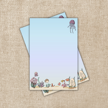 Load image into Gallery viewer, Under the Sea Notepad - 4x6&quot;
