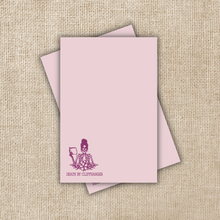 Load image into Gallery viewer, Death by Cliffhanger Notepad - 4x6&quot;
