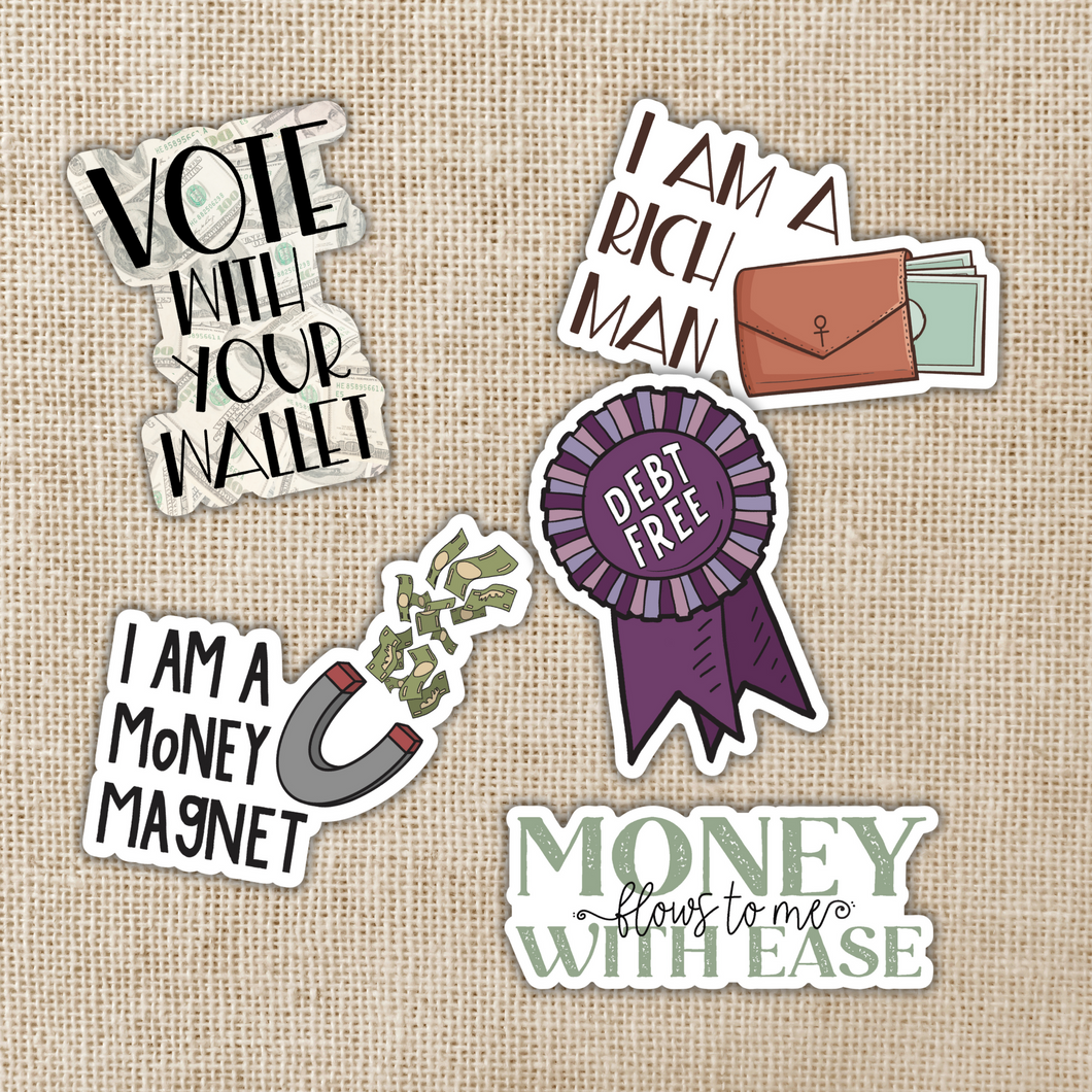 Money Mindset Sticker Pack