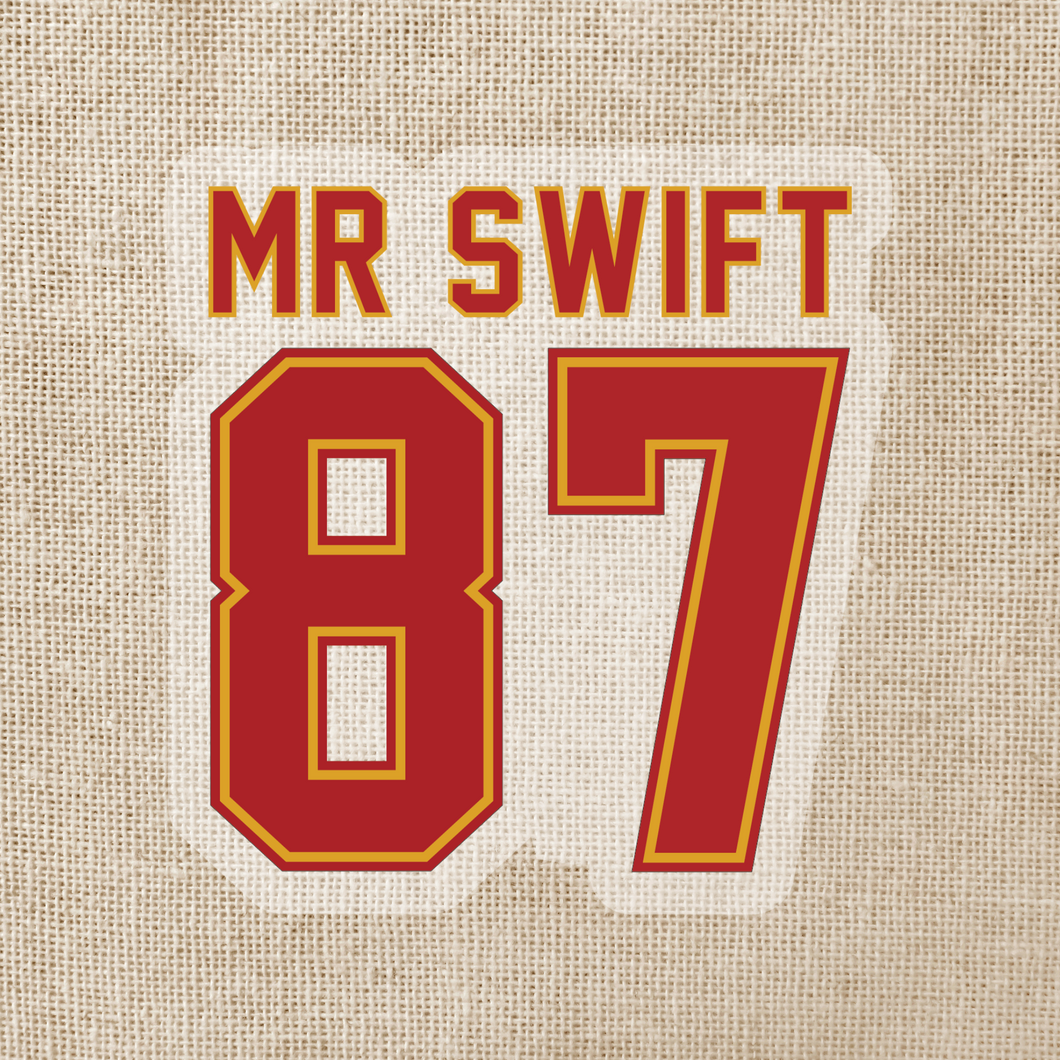 Mr. Swift 87 Sticker