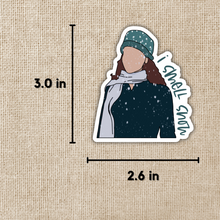 Load image into Gallery viewer, Lorelai Gilmore I Smell Snow Sticker
