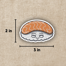 Load image into Gallery viewer, Cute Salmon Nigiri Sushi Sticker
