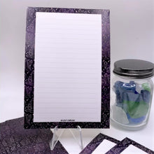 Load image into Gallery viewer, Amethyst Pattern Notepad - 4x6
