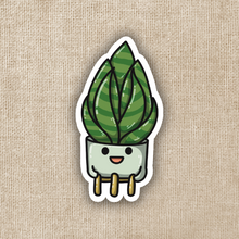Load image into Gallery viewer, Cute Snake Plant Doodle Sticker
