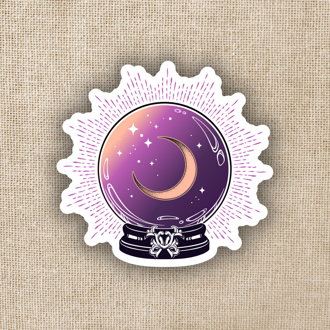 Moon Crystal Ball Magnet