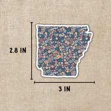Load image into Gallery viewer, Arkansas Floral State Sticker

