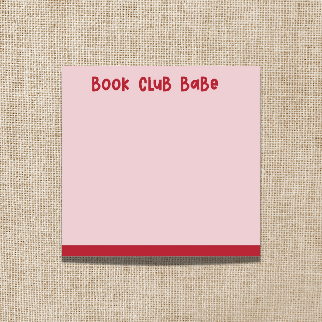 Book Club Babe Sticky Notes
