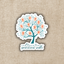 Load image into Gallery viewer, Cultivating Generational Wealth Sticker

