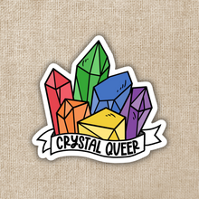 Load image into Gallery viewer, Crystal Queer Sticker
