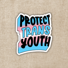 Load image into Gallery viewer, Protect Trans Youth Sticker

