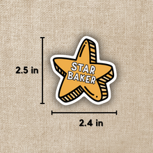 Load image into Gallery viewer, Star Baker Sticker
