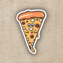 Load image into Gallery viewer, Excited Pizza Slice Sticker
