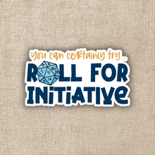 Load image into Gallery viewer, Roll for Initiative Sticker
