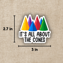 Load image into Gallery viewer, It&#39;s All About The Cones Sticker
