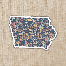 Load image into Gallery viewer, Iowa Floral State Sticker
