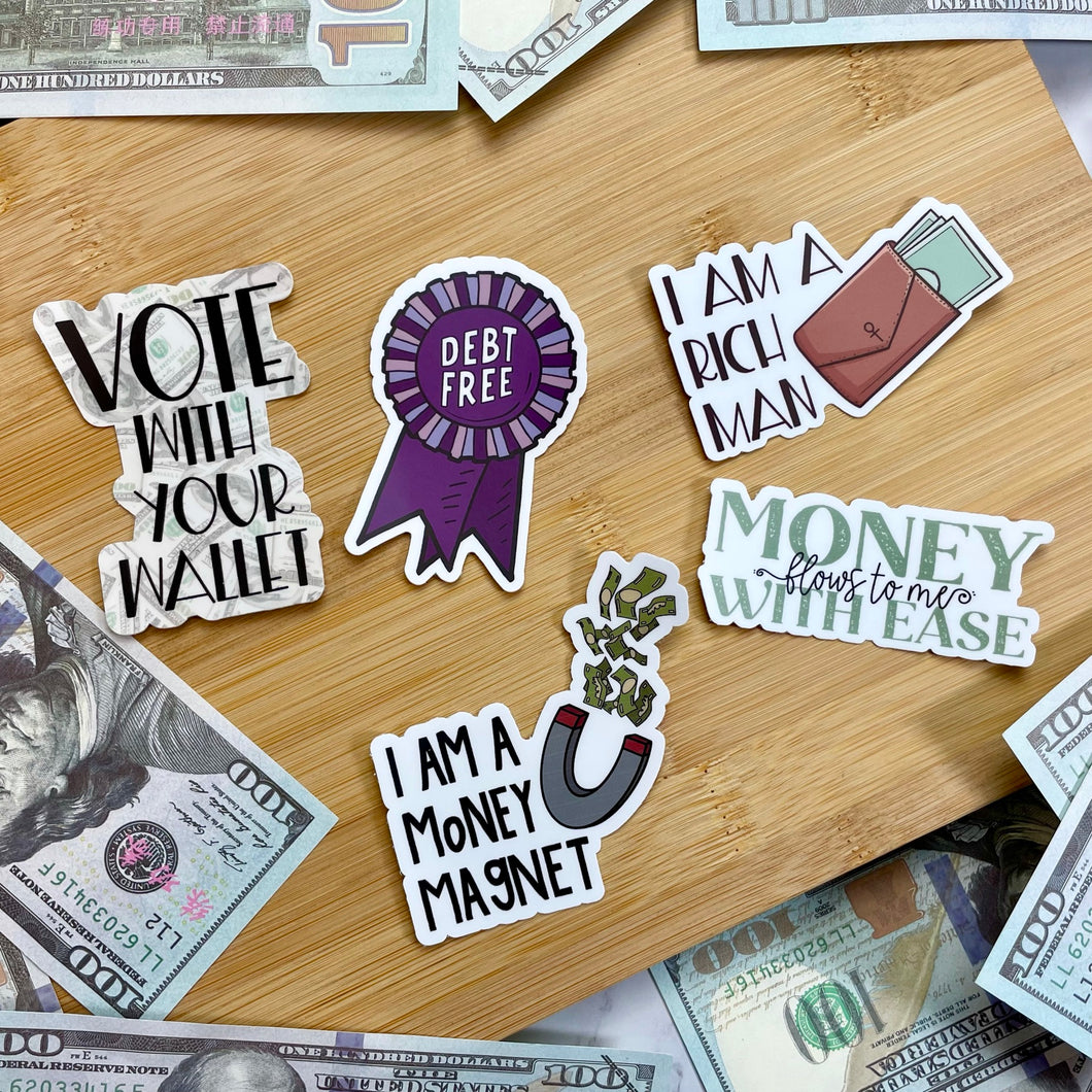 Money Mindset Sticker Pack