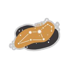 Load image into Gallery viewer, Leo Constellation Clear Sticker
