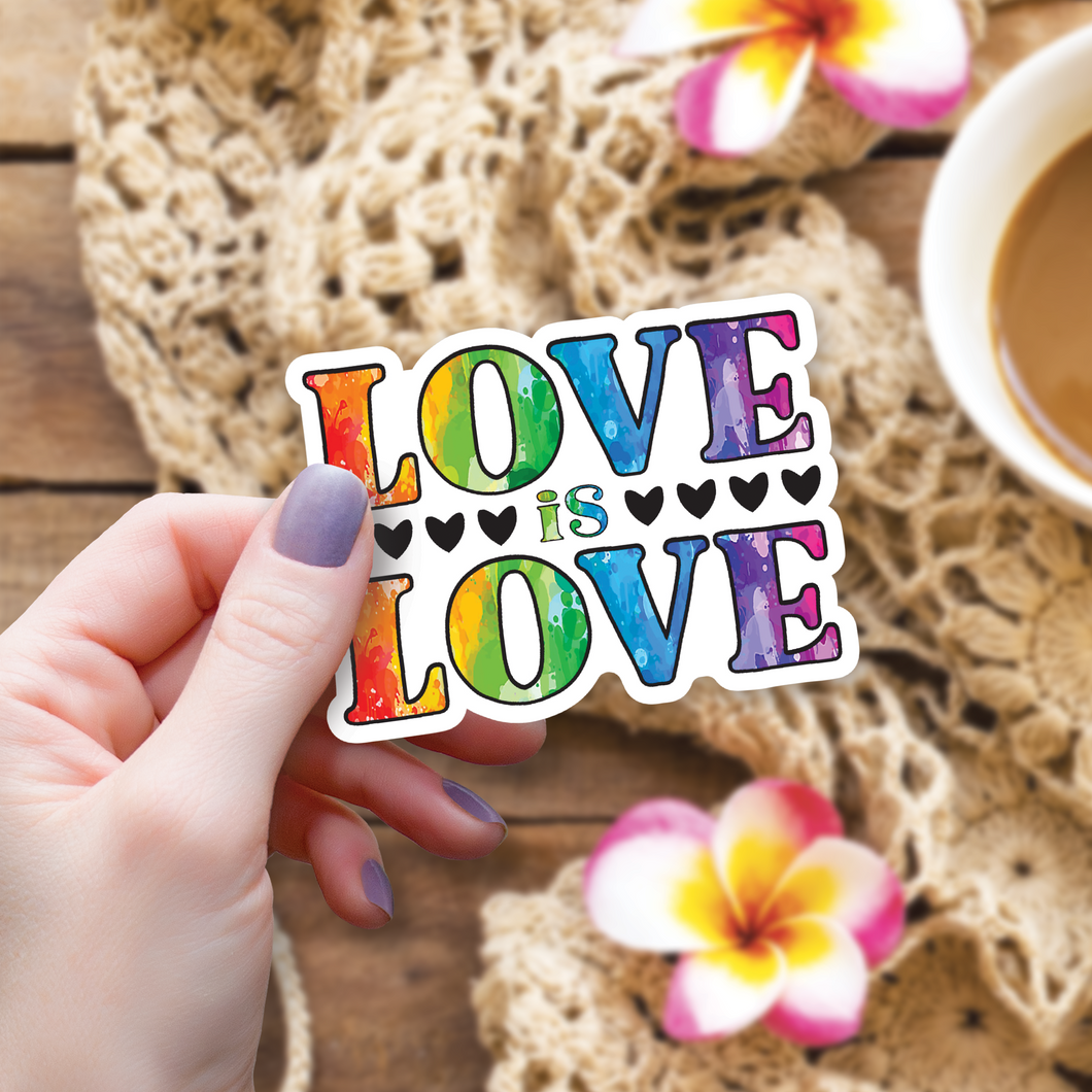 Love is Love Pride Sticker