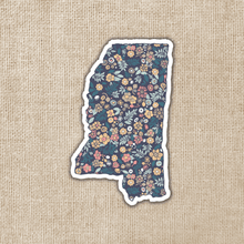 Load image into Gallery viewer, Mississippi Floral State Sticker
