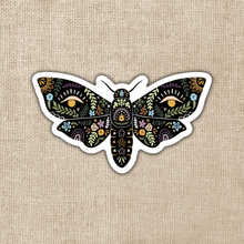 Load image into Gallery viewer, Magical Boho Moth Sticker

