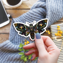 Load image into Gallery viewer, Magical Boho Moth Sticker
