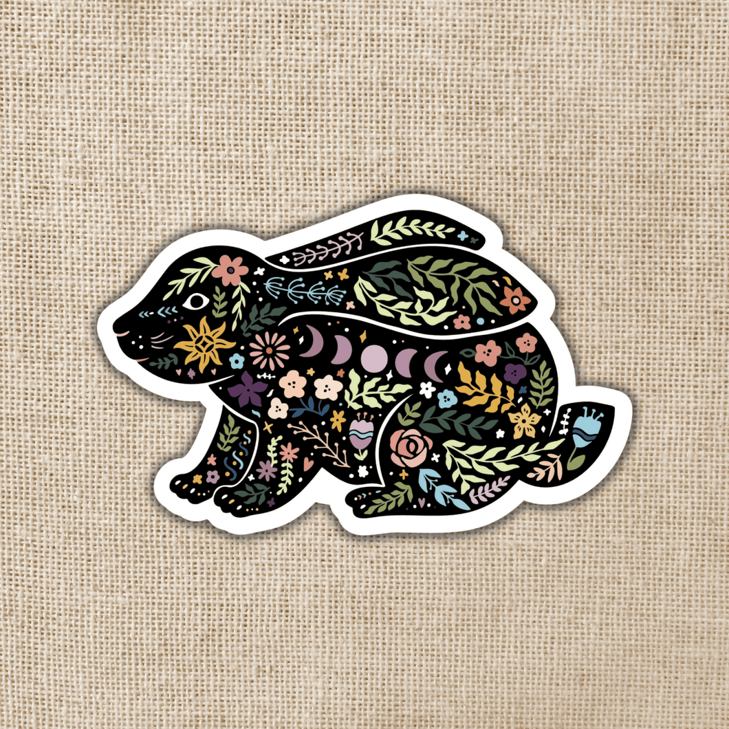 Magical Boho Rabbit Sticker