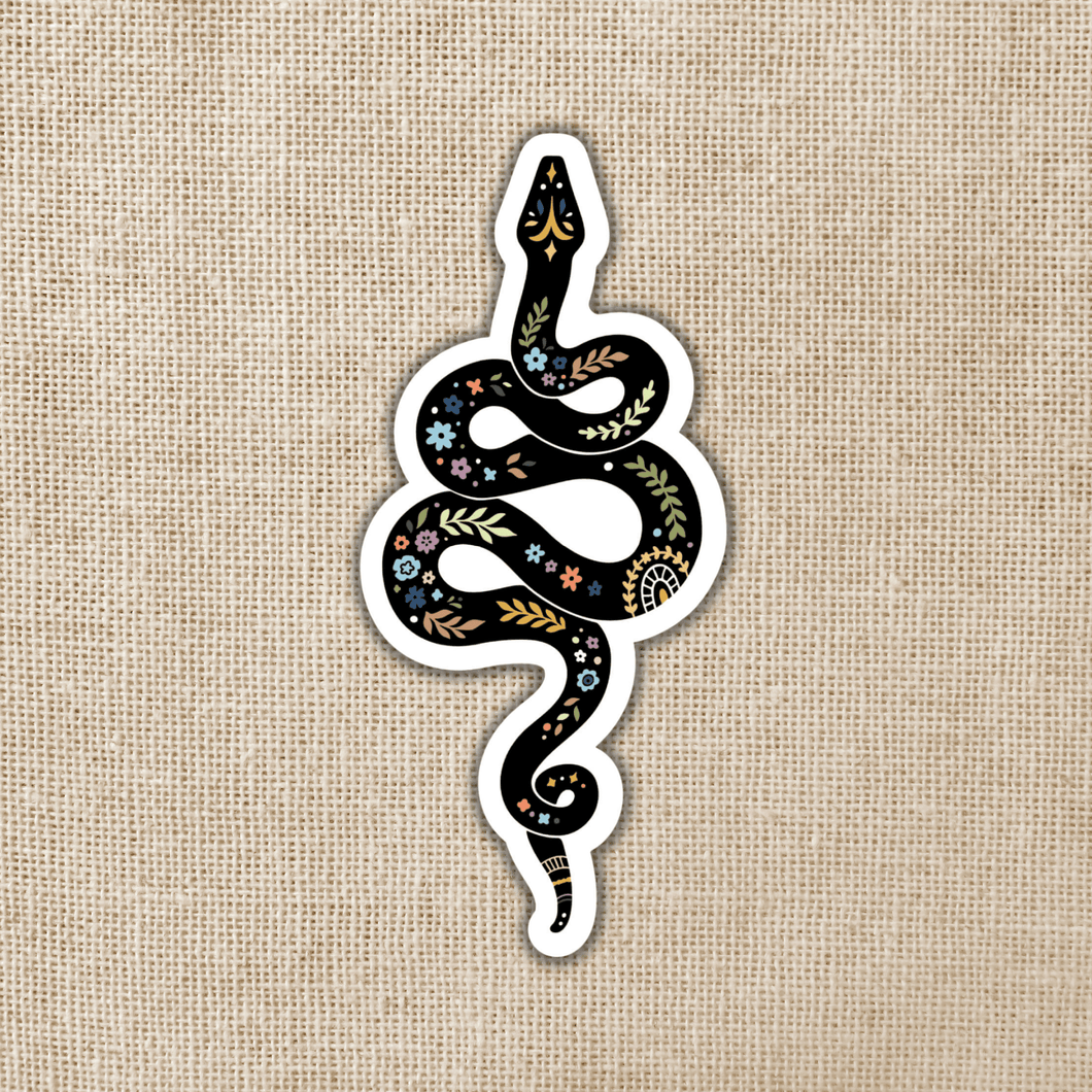 Magical Boho Snake Sticker