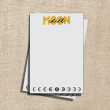 Load image into Gallery viewer, Moon Child Notepad - 4x6&quot;
