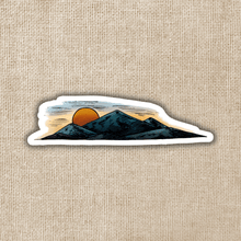 Load image into Gallery viewer, Mountain Sunrise Sticker

