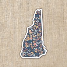 Load image into Gallery viewer, New Hampshire Floral State Sticker
