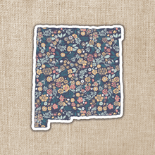 Load image into Gallery viewer, New Mexico Floral State Sticker
