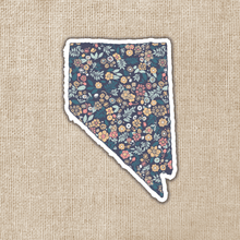 Load image into Gallery viewer, Nevada Floral State Sticker
