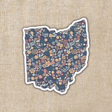 Load image into Gallery viewer, Ohio Floral State Sticker
