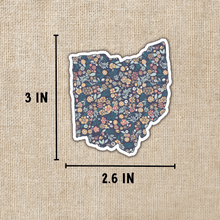 Load image into Gallery viewer, Ohio Floral State Sticker
