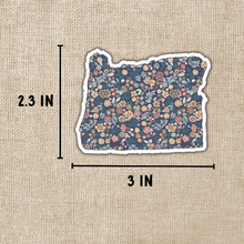 Load image into Gallery viewer, Oregon Floral State Sticker
