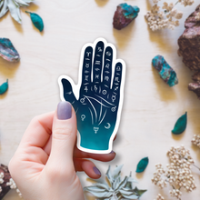 Load image into Gallery viewer, Palmistry Hand Sticker
