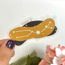 Load image into Gallery viewer, Taurus Constellation Clear Sticker
