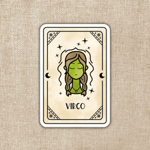 Load image into Gallery viewer, Virgo Zodiac Card Sticker
