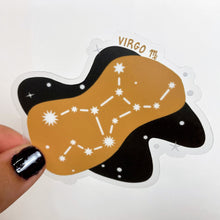 Load image into Gallery viewer, Virgo Constellation Clear Sticker
