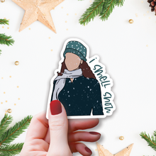 Load image into Gallery viewer, Lorelai Gilmore I Smell Snow Sticker
