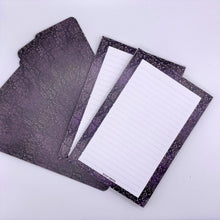 Load image into Gallery viewer, Amethyst Pattern Notepad - 4x6
